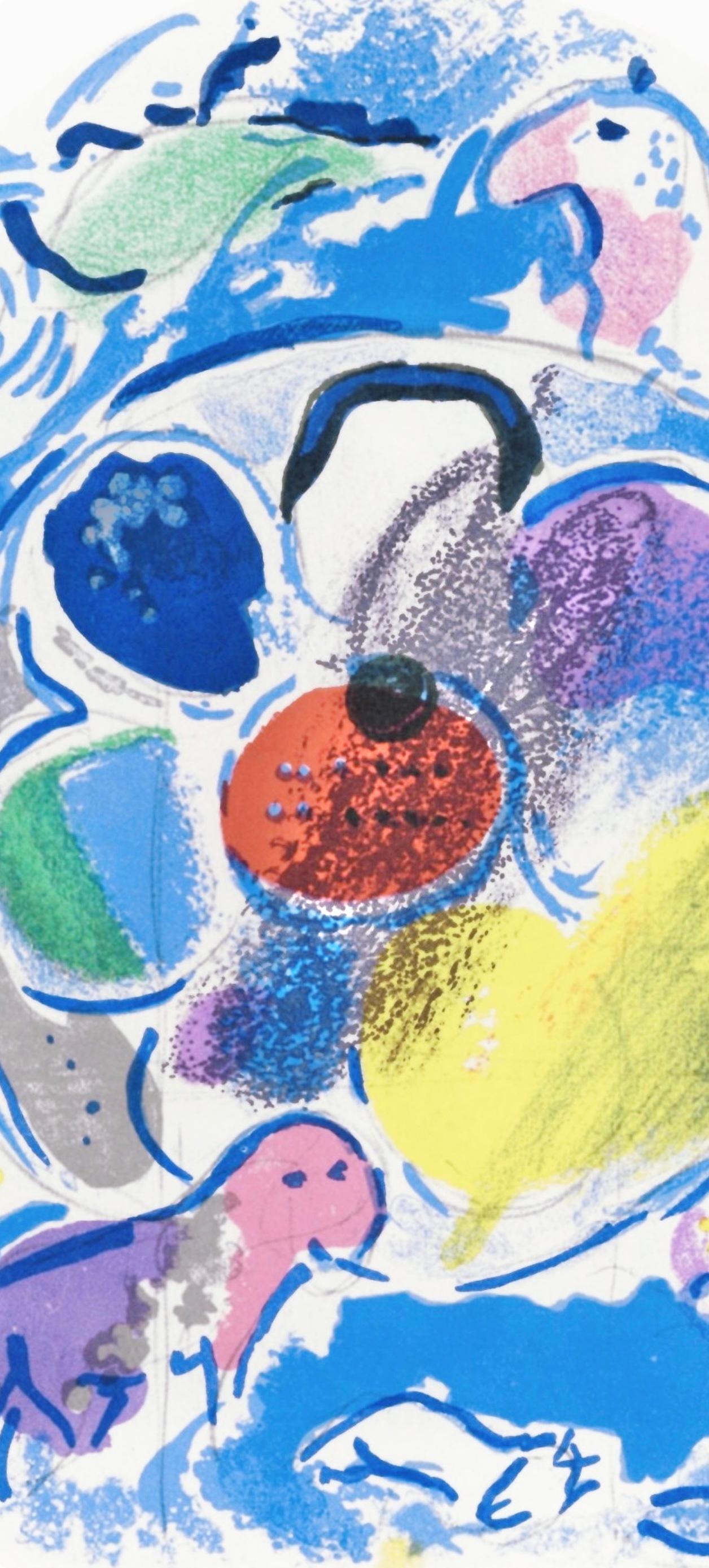 Chagall, Tribu de Benjamín, Marc Chagall, Las ventanas de Jerusalén (after) en venta 1