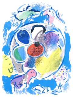 Chagall, Tribu de Benjamín, Marc Chagall, Las ventanas de Jerusalén (after)