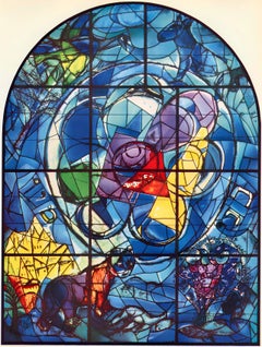 Chagall, Tribe of Benjamin, Vitraux pour Jérusalem (after)