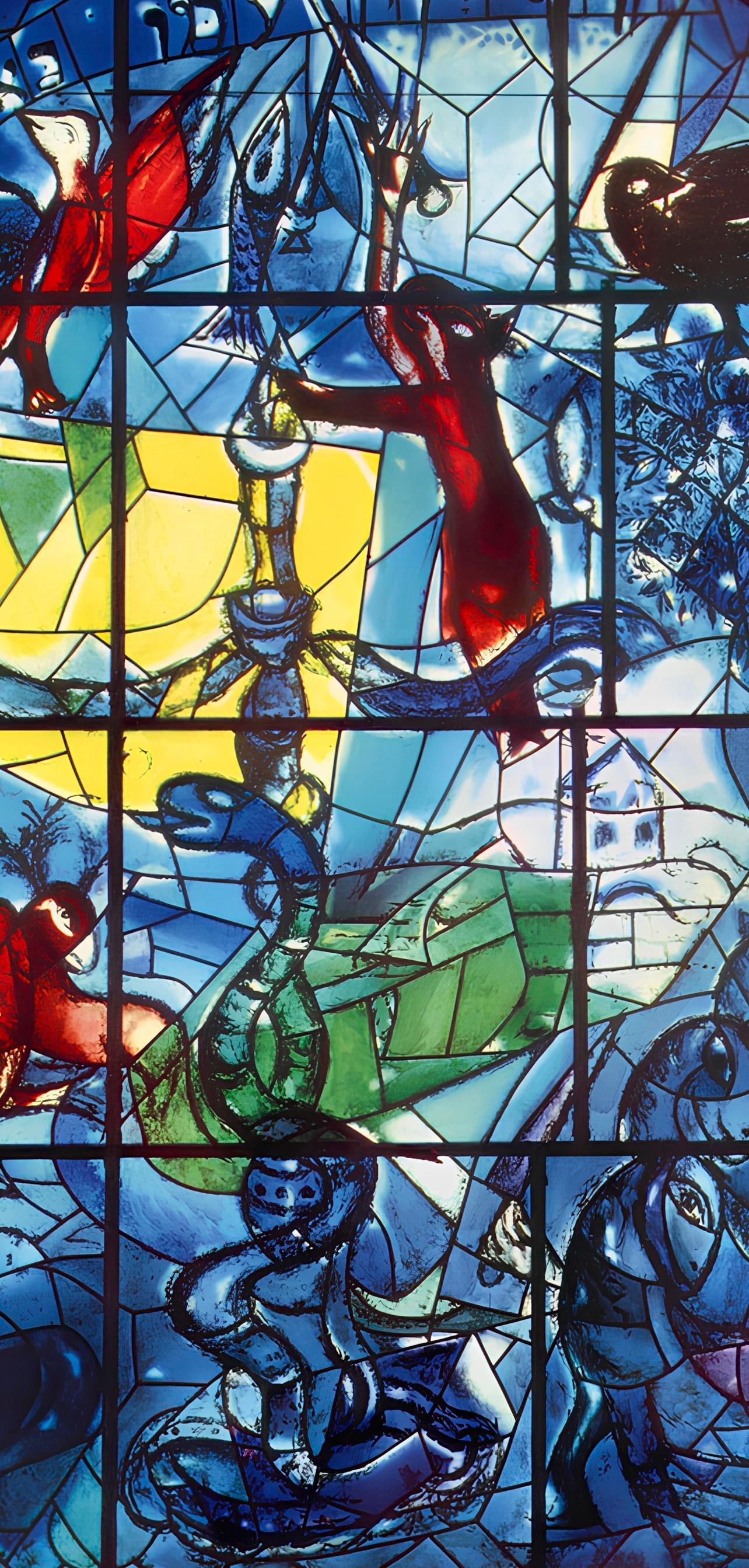 Chagall, Tribe of Dan, Vitraux pour Jérusalem (after) - Print by Marc Chagall