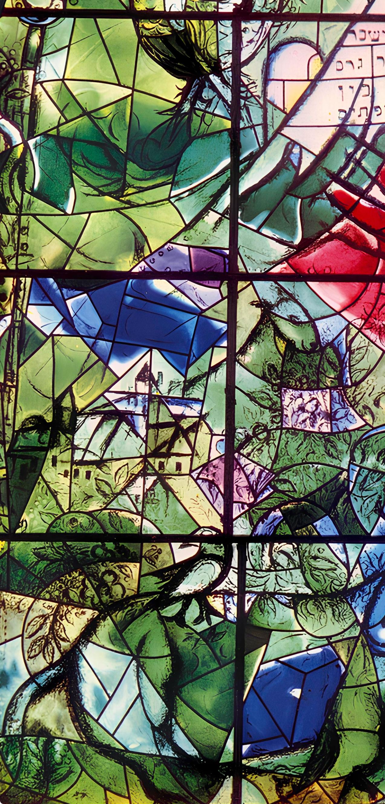 Chagall, Tribe of Issachar, Vitraux pour Jérusalem (after) - Expressionist Print by Marc Chagall