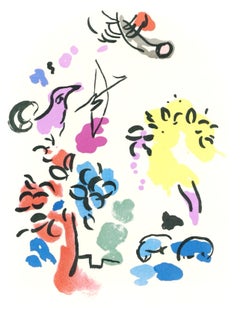 Chagall, Tribu de Joseph, Marc Chagall, Les fenêtres de Jérusalem (after)