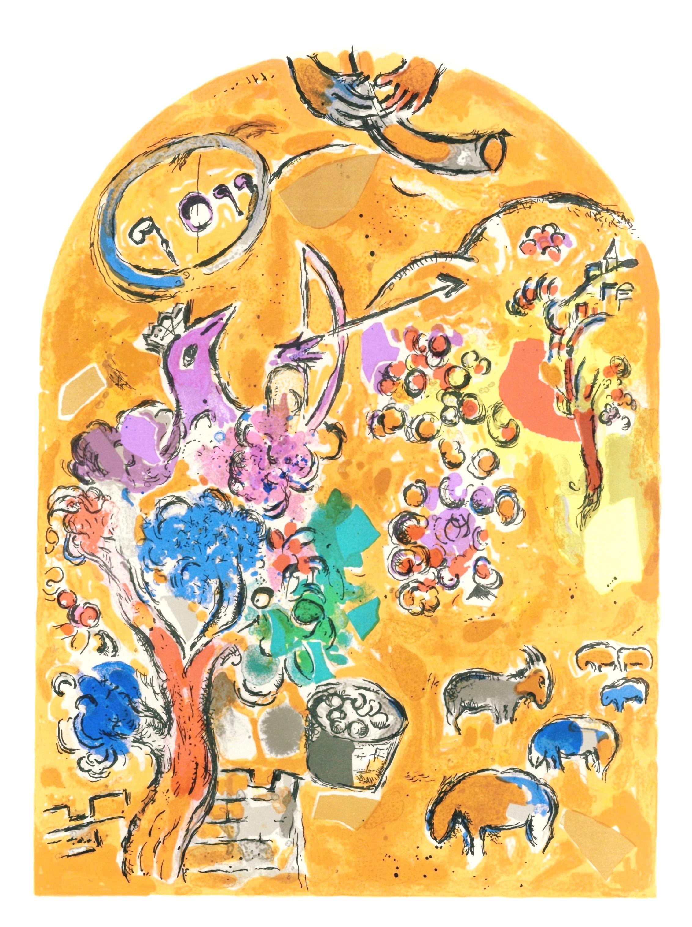 Chagall, Tribu de José, Las ventanas de Jerusalén (después)