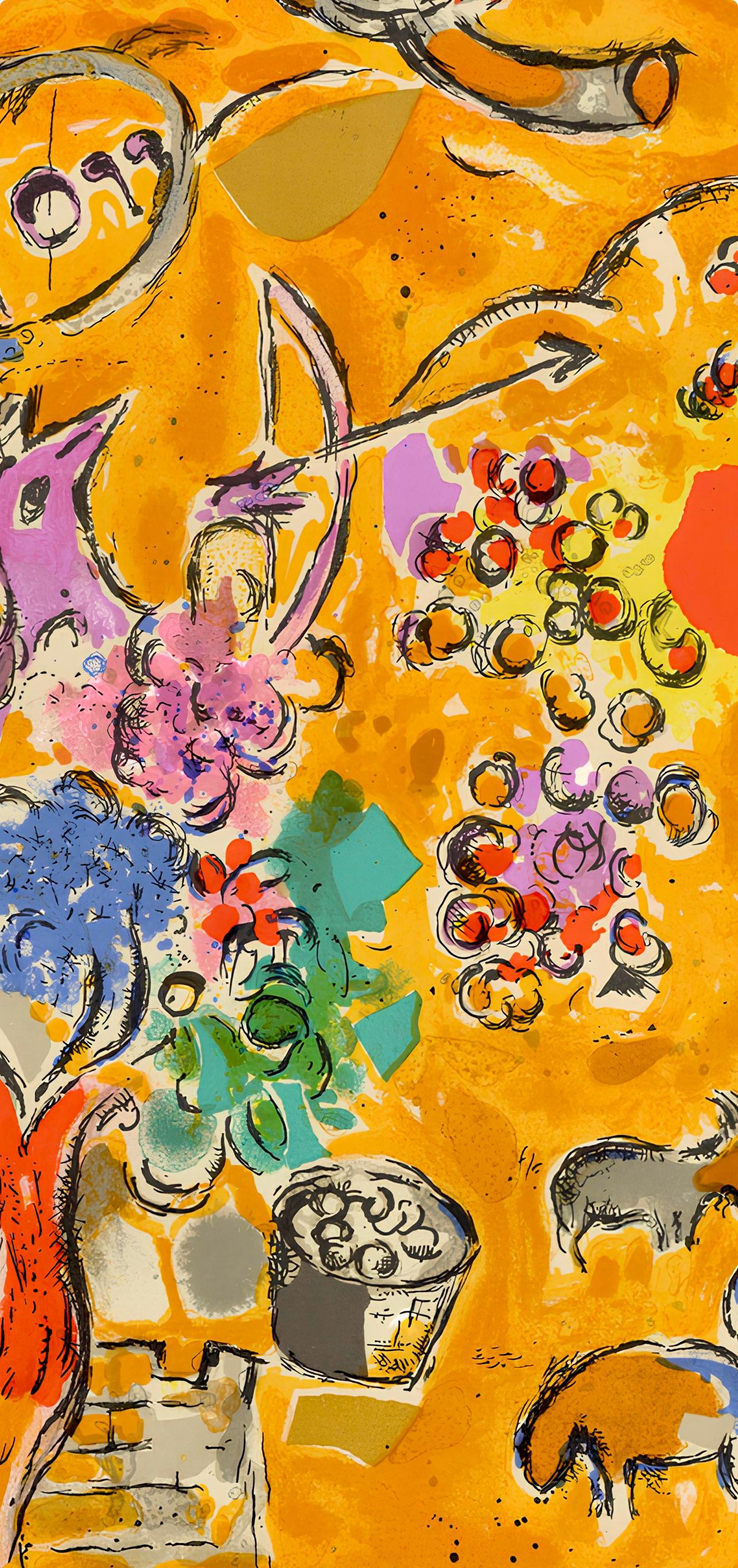 Chagall, Tribe of Joseph, Vitraux pour Jérusalem (after) - Print by Marc Chagall