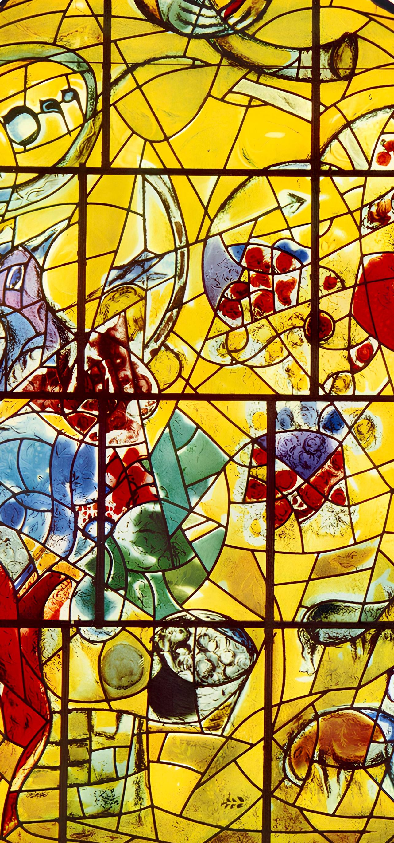 Chagall, Tribe of Joseph, Vitraux pour Jérusalem (after) - Print by Marc Chagall