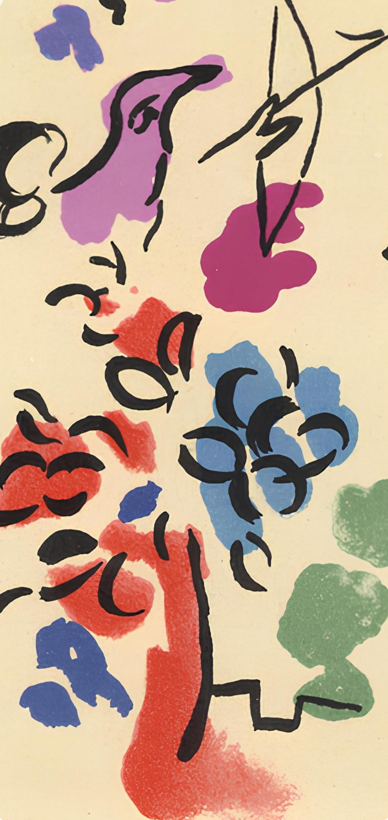 Chagall, Tribe of Joseph, Vitraux pour Jérusalem (after) - Expressionist Print by Marc Chagall