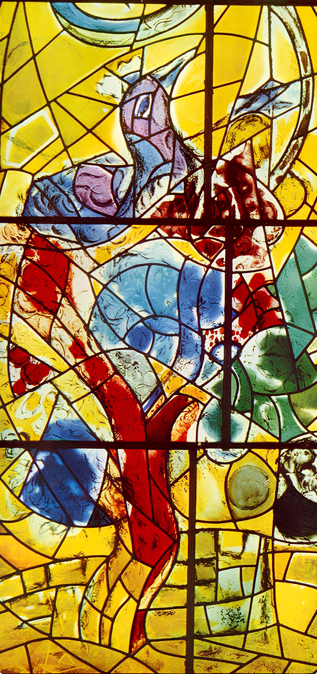 Chagall, Tribe of Joseph, Vitraux pour Jérusalem (after) - Expressionist Print by Marc Chagall