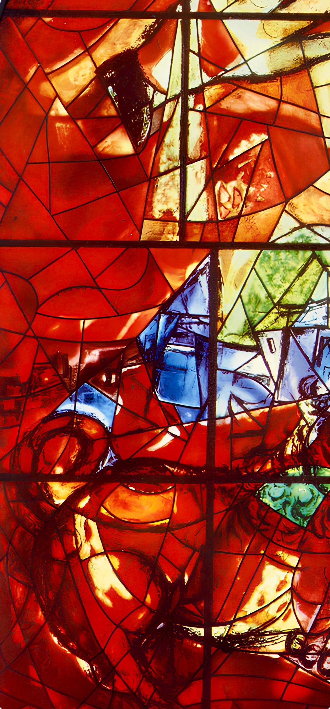 Chagall, Tribe of Judah, Vitraux pour Jérusalem (after) - Expressionist Print by Marc Chagall