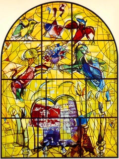 Chagall, Tribe of Levi, Vitraux pour Jérusalem (after)