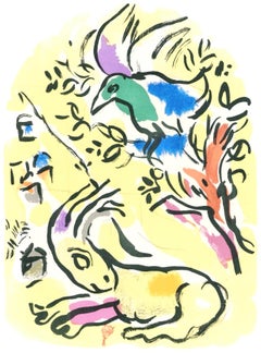 Chagall, Tribu de Naphtali, Marc Chagall, Les fenêtres de Jérusalem (after)