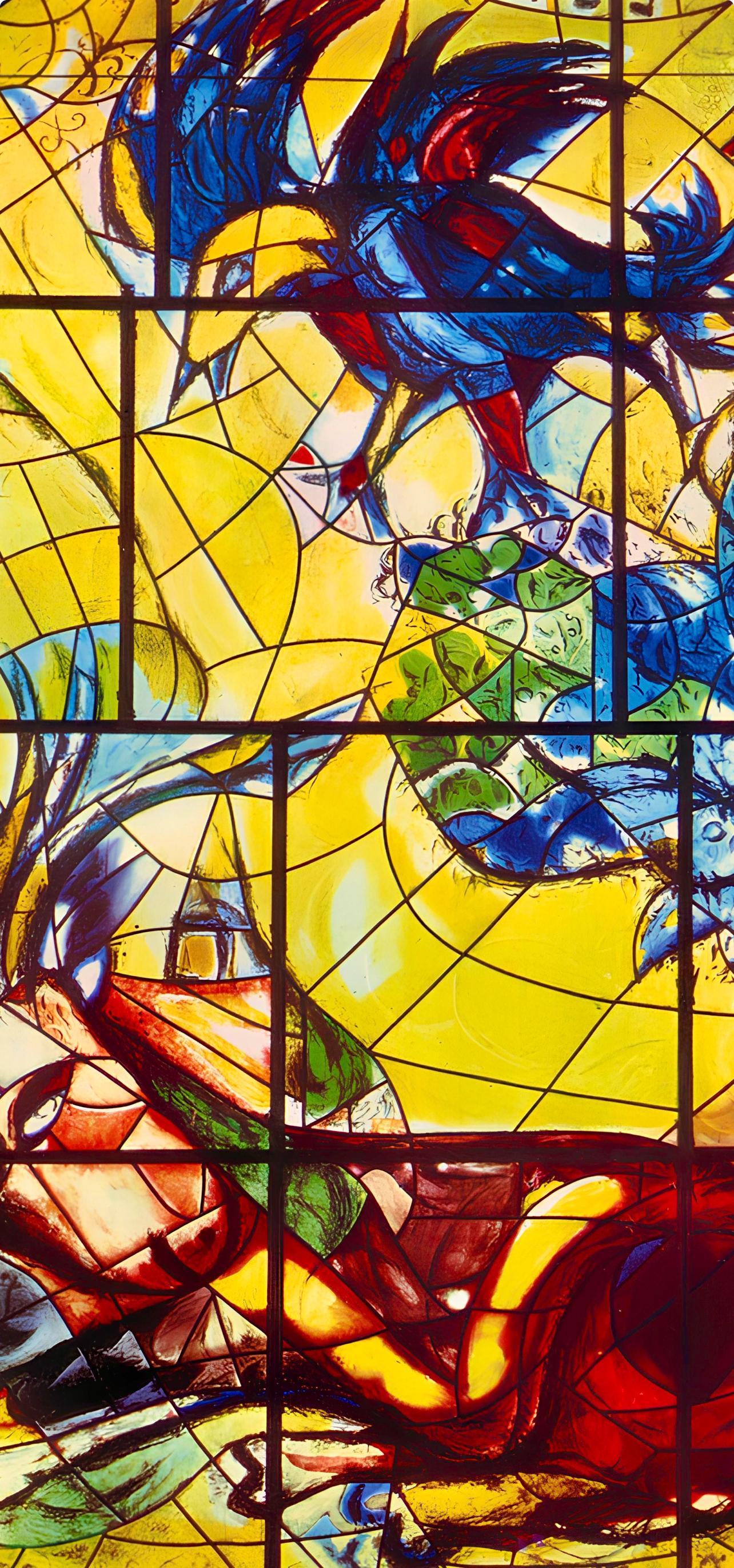 Chagall, Tribe of Naphtali, Vitraux pour Jérusalem (after) - Print by Marc Chagall