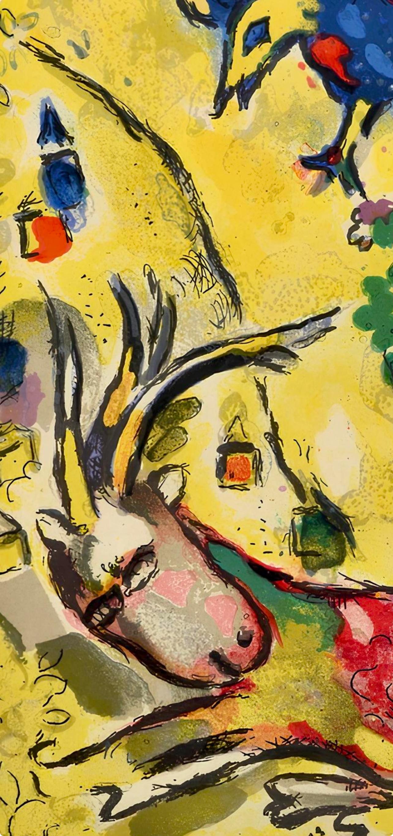 Chagall, Tribe of Naphtali, Vitraux pour Jérusalem (after) - Expressionist Print by Marc Chagall