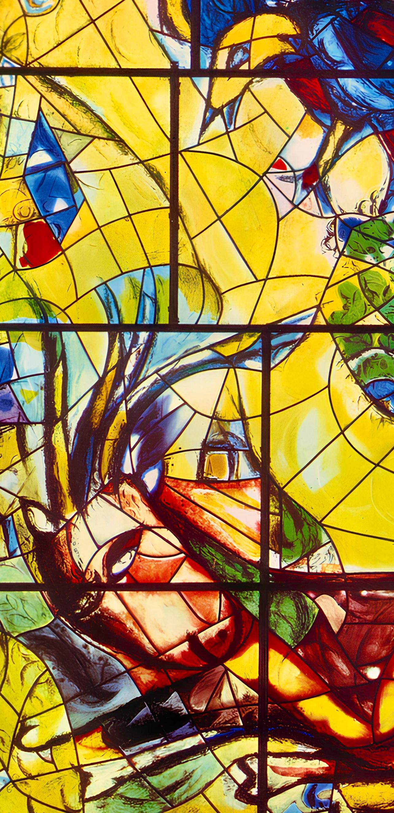 Chagall, Tribe of Naphtali, Vitraux pour Jérusalem (after) - Expressionist Print by Marc Chagall