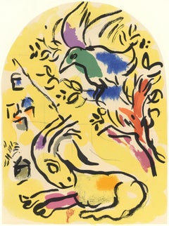 Chagall, Tribe of Naphtali, Vitraux pour Jérusalem (after)