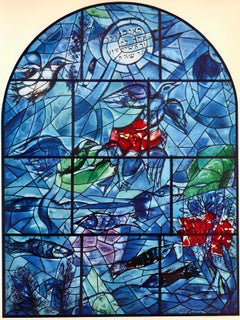 Chagall, Tribe of Reuben, Vitraux pour Jérusalem (after)