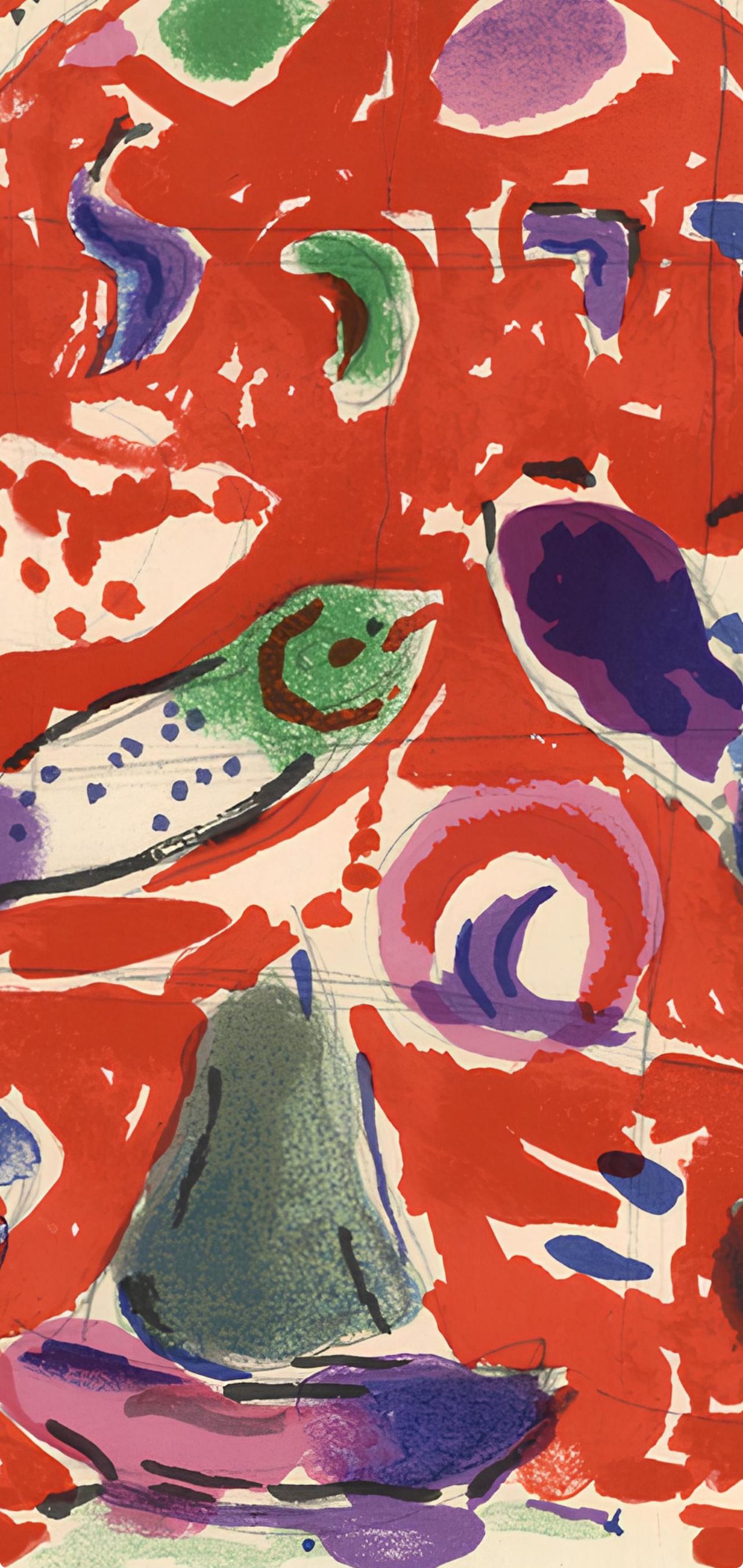 Chagall, Tribe of Zebulun, Vitraux pour Jérusalem (after) - Print by Marc Chagall
