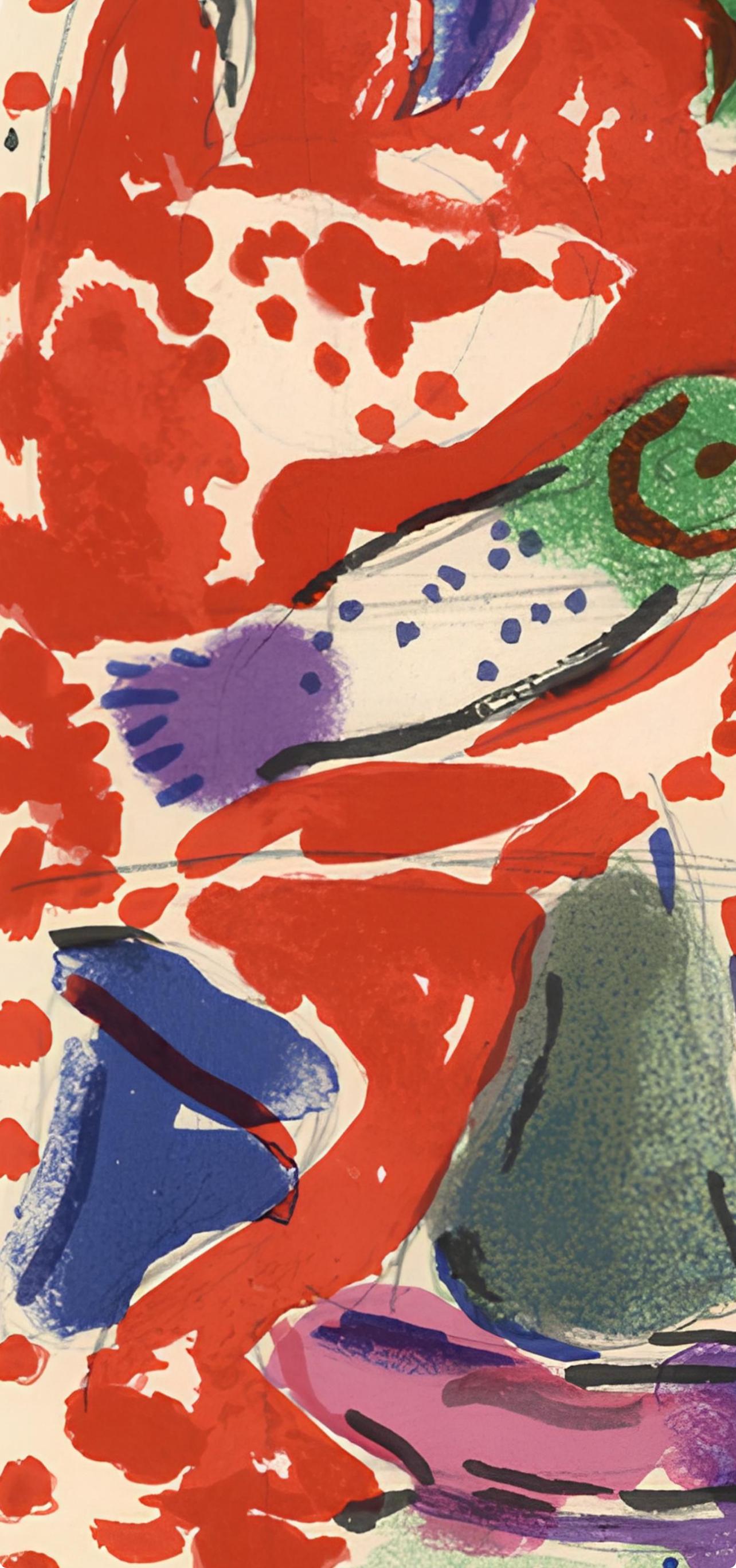 Chagall, Tribe of Zebulun, Vitraux pour Jérusalem (after) - Expressionist Print by Marc Chagall