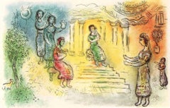 Chagall, Odysseus im Alcinous-Palast, Homère: L'Odyssée