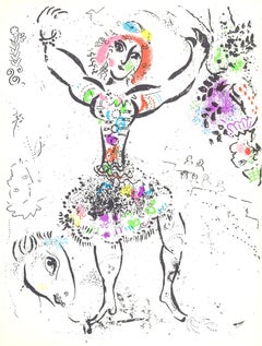 Chagall, Woman Juggler (Mourlot 290; Cramer 43) (after)