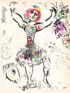 Chagall, Woman Juggler (Mourlot 290; Cramer 43) (after)
