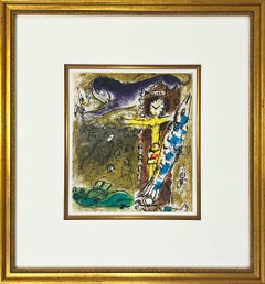 Christ in the Clock from Chagall by Jacques Lassaigne
