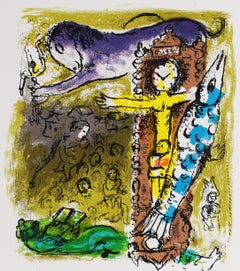 Christus in der Uhr, aus: Chagall: Jacques Lassaigne - Russisch Französisch