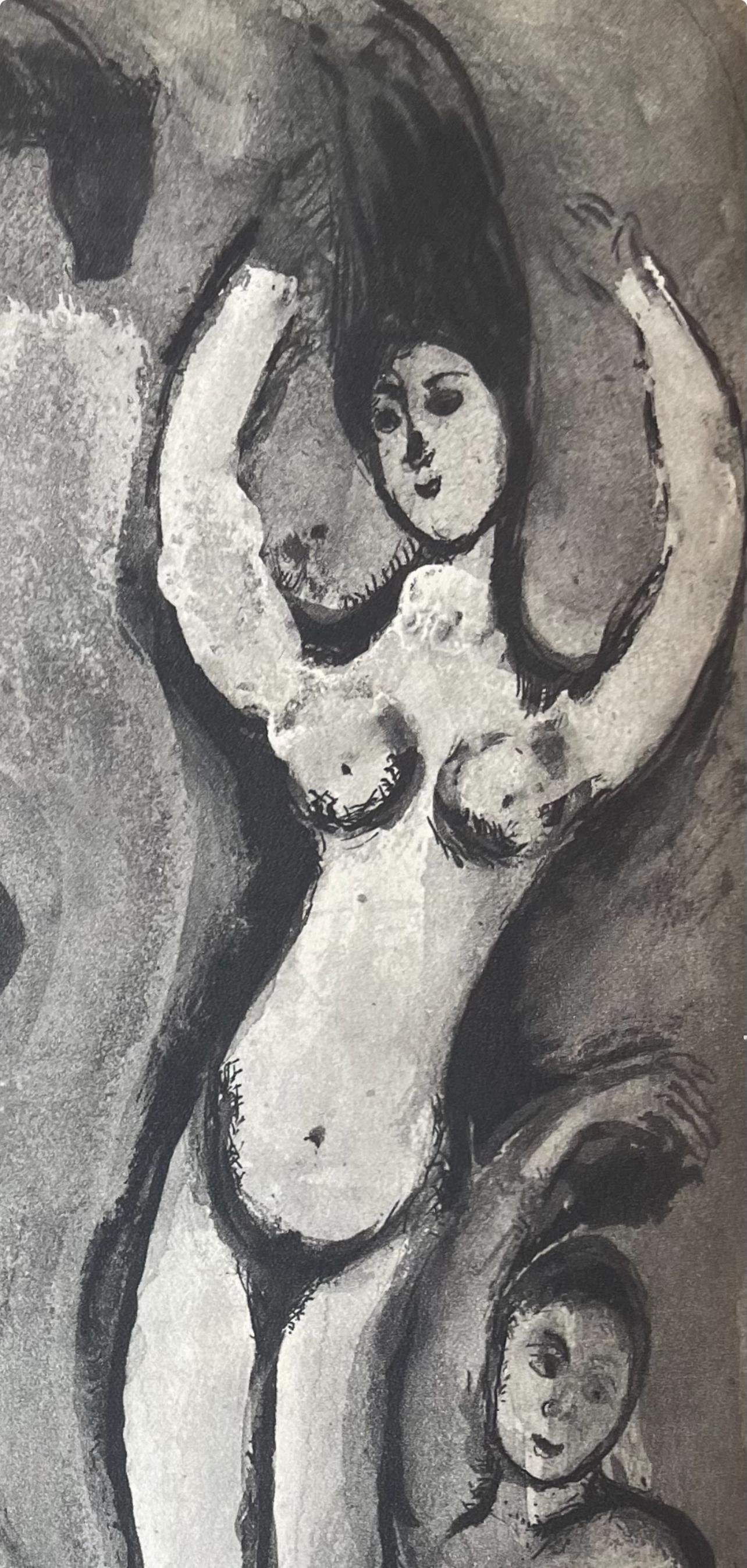 Composition, Contes de Boccace, Verve: Revue Artistique et Littéraire - Print by Marc Chagall