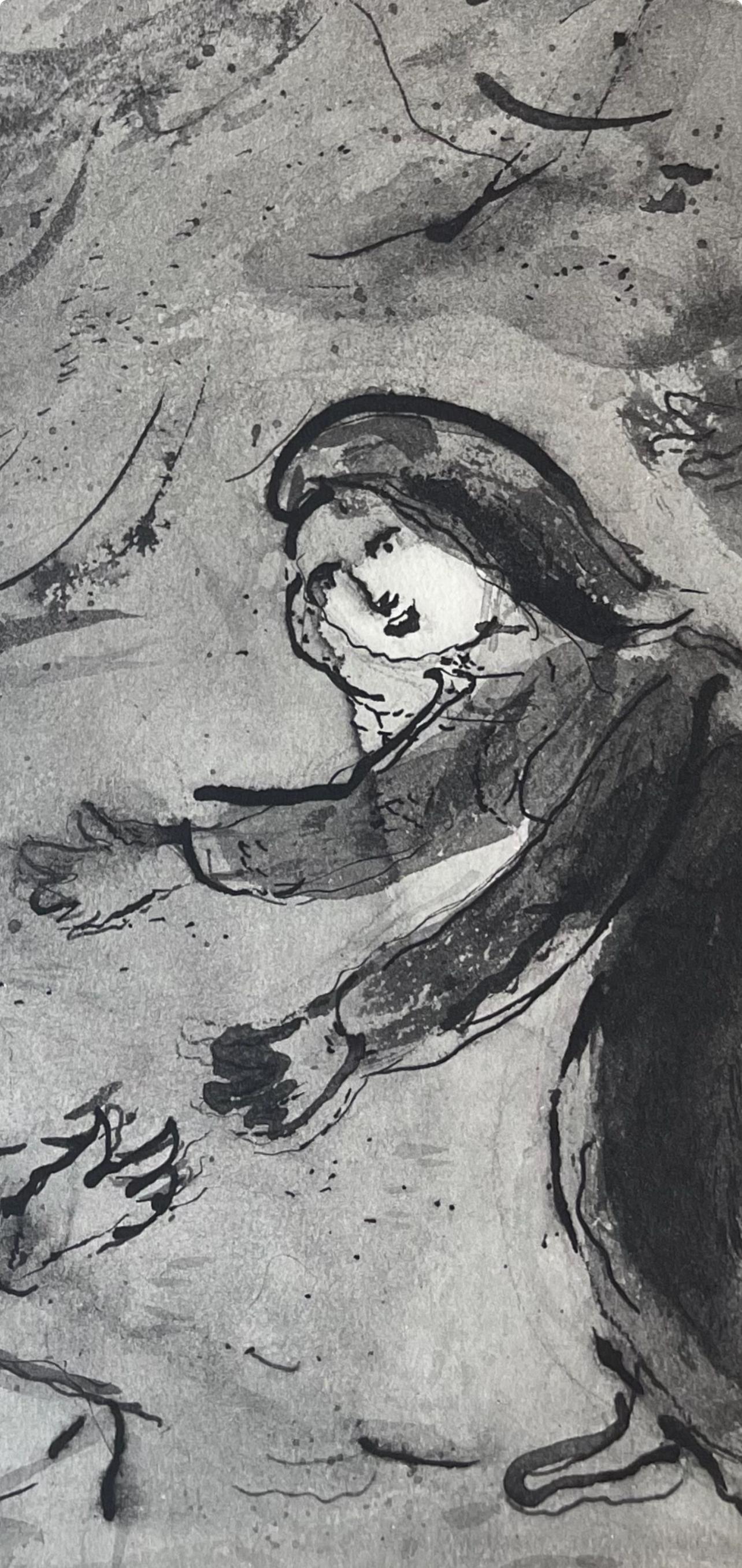 Composition, Contes de Boccace, Verve: Revue Artistique et Littéraire - Print by Marc Chagall