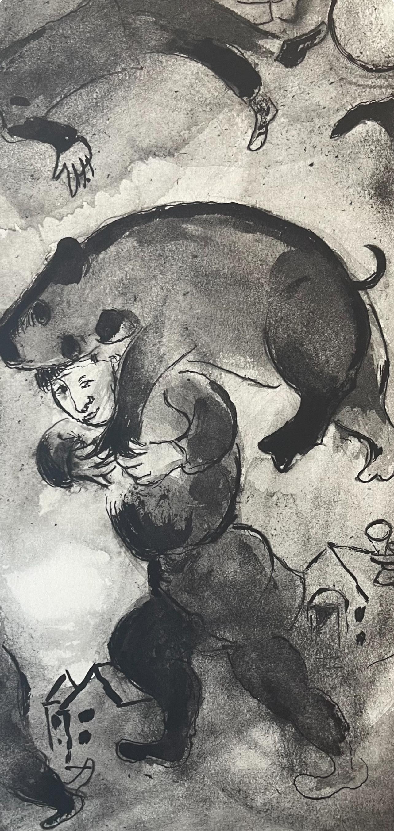 Composition, Contes de Boccace, Verve: Revue Artistique et Littéraire - Print by Marc Chagall