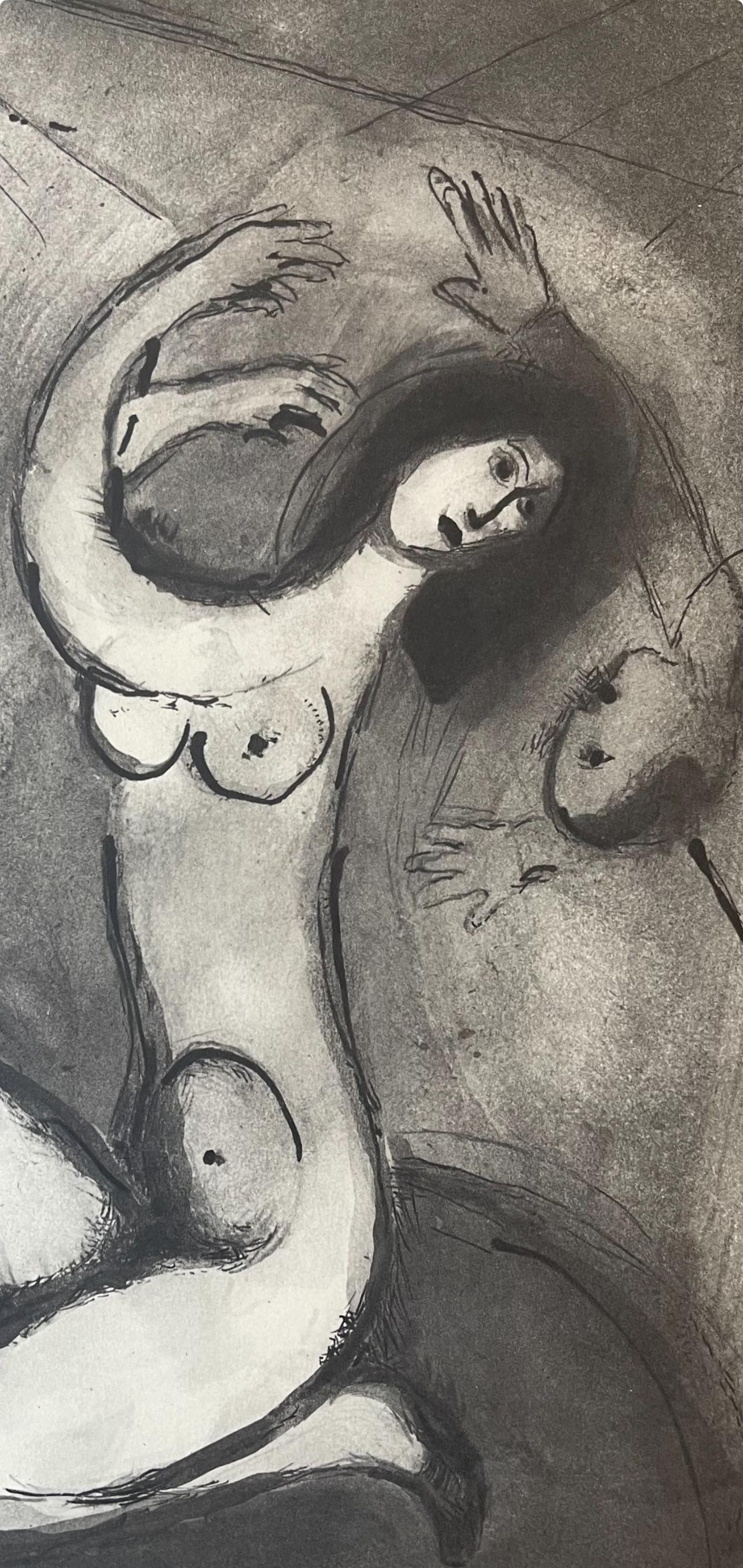 Composition, Contes de Boccace, Verve: Revue Artistique et Littéraire - Print by Marc Chagall