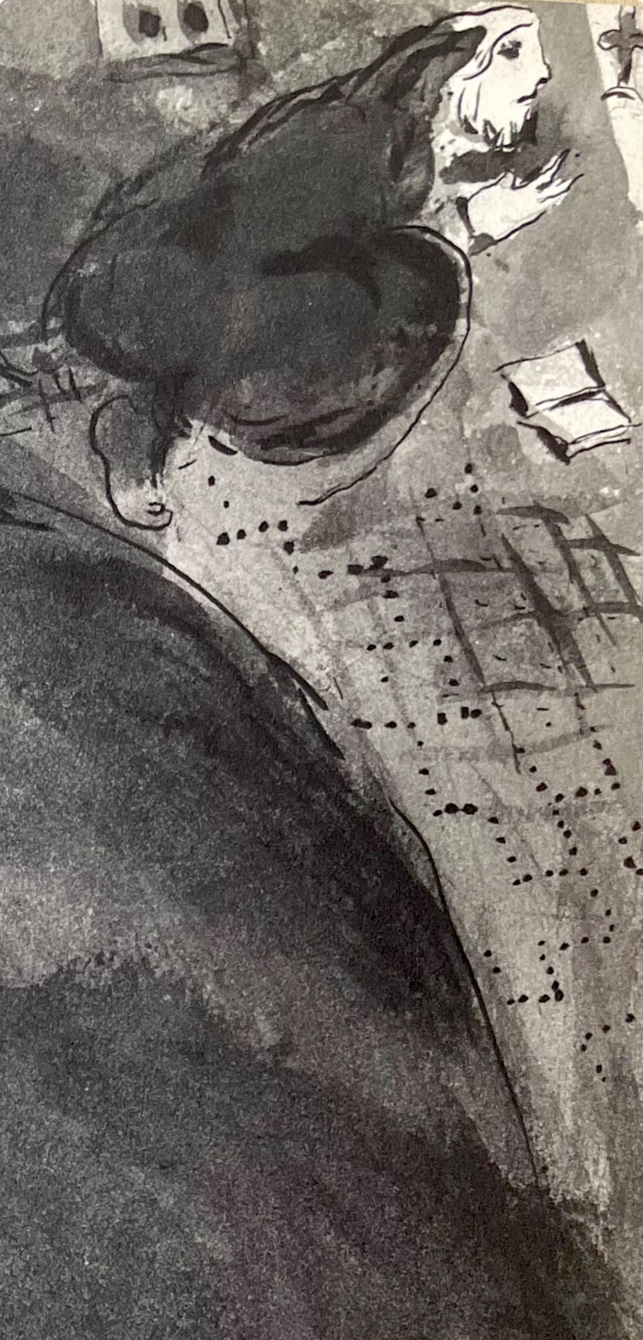 Composition, Contes de Boccace, Verve: Revue Artistique et Littéraire - Expressionist Print by Marc Chagall