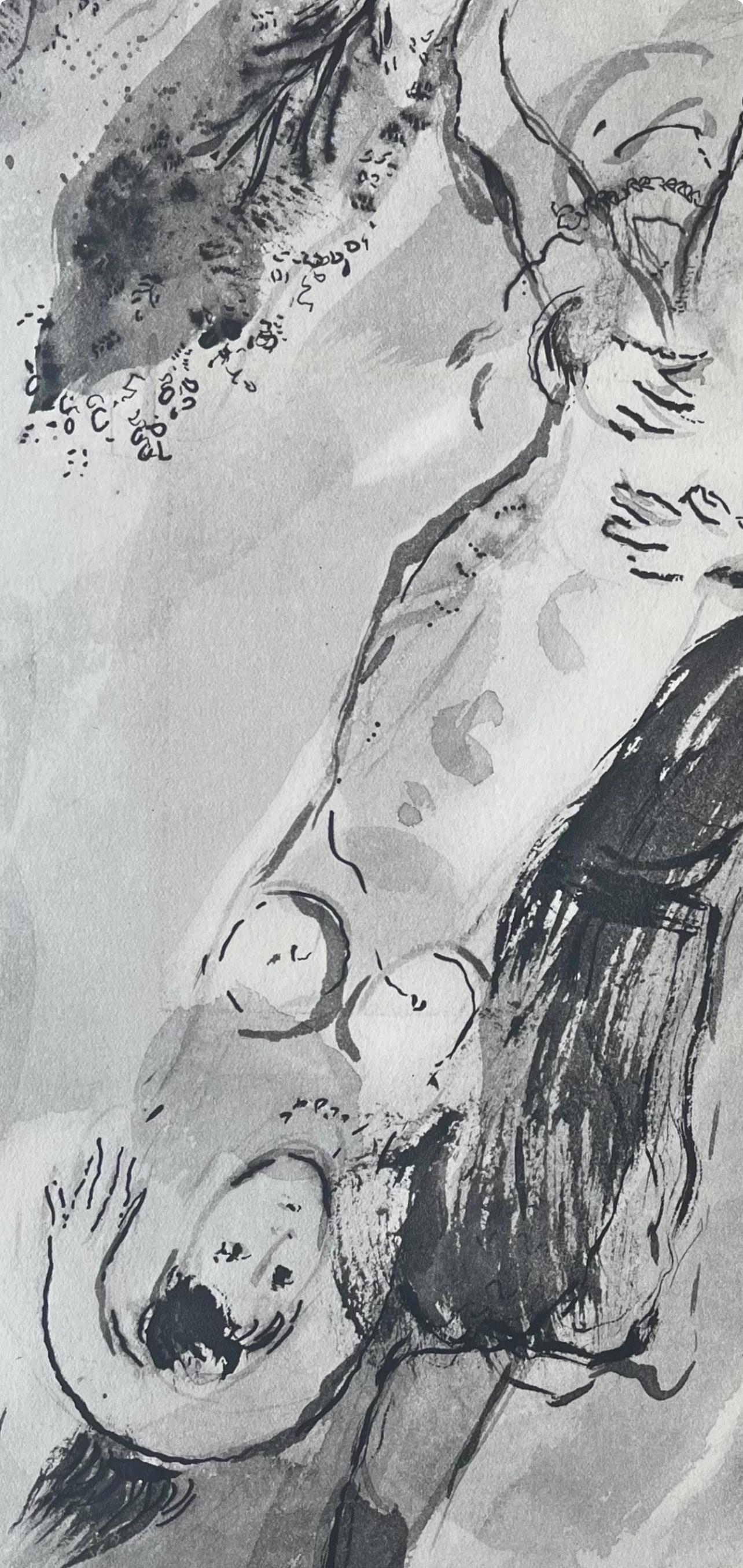 Composition, Contes de Boccace, Verve: Revue Artistique et Littéraire - Expressionist Print by Marc Chagall