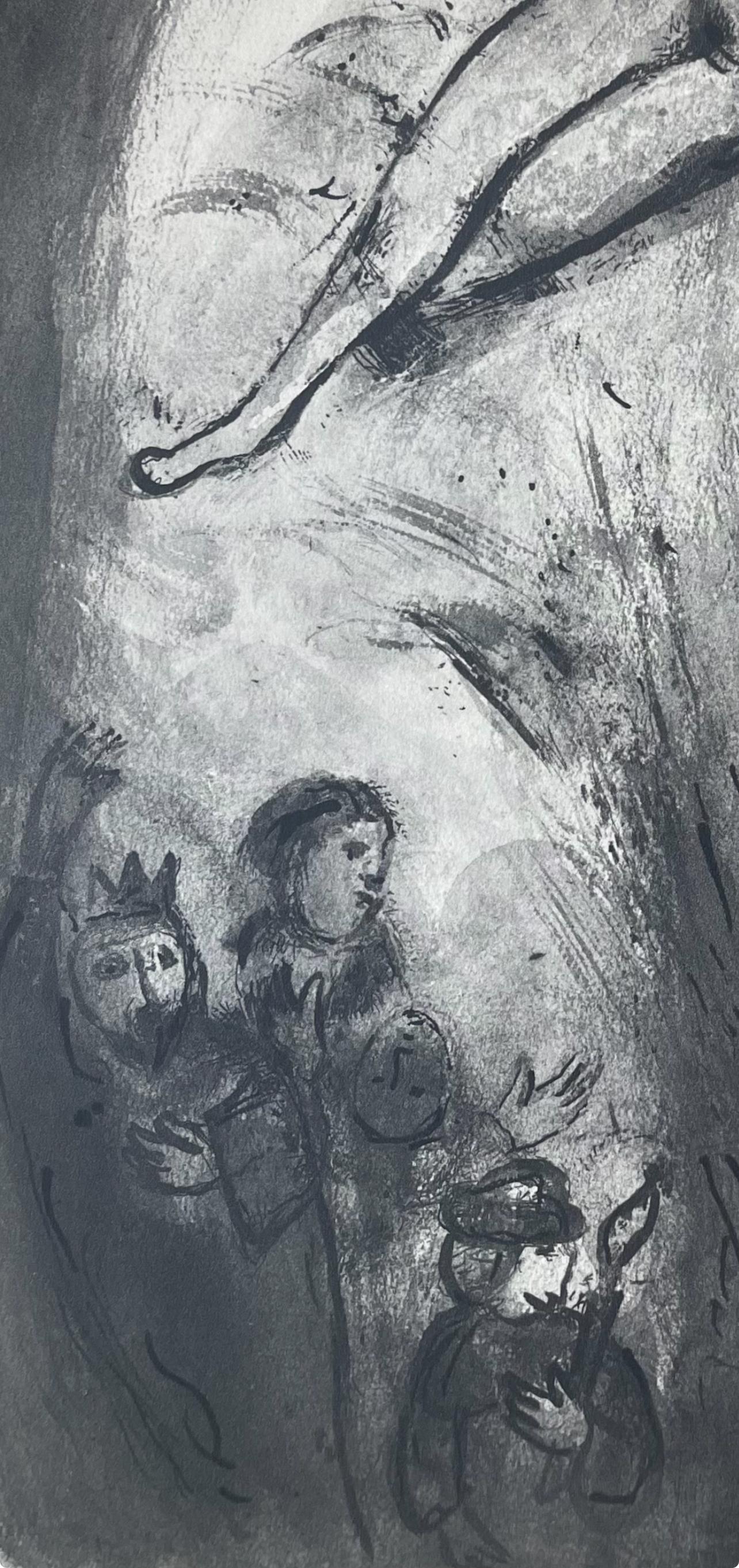 Composition, Contes de Boccace, Verve: Revue Artistique et Littéraire - Expressionist Print by Marc Chagall