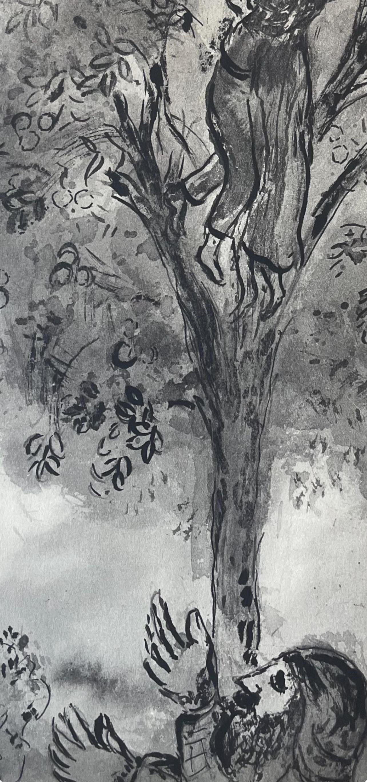 Composition, Contes de Boccace, Verve: Revue Artistique et Littéraire - Expressionist Print by Marc Chagall