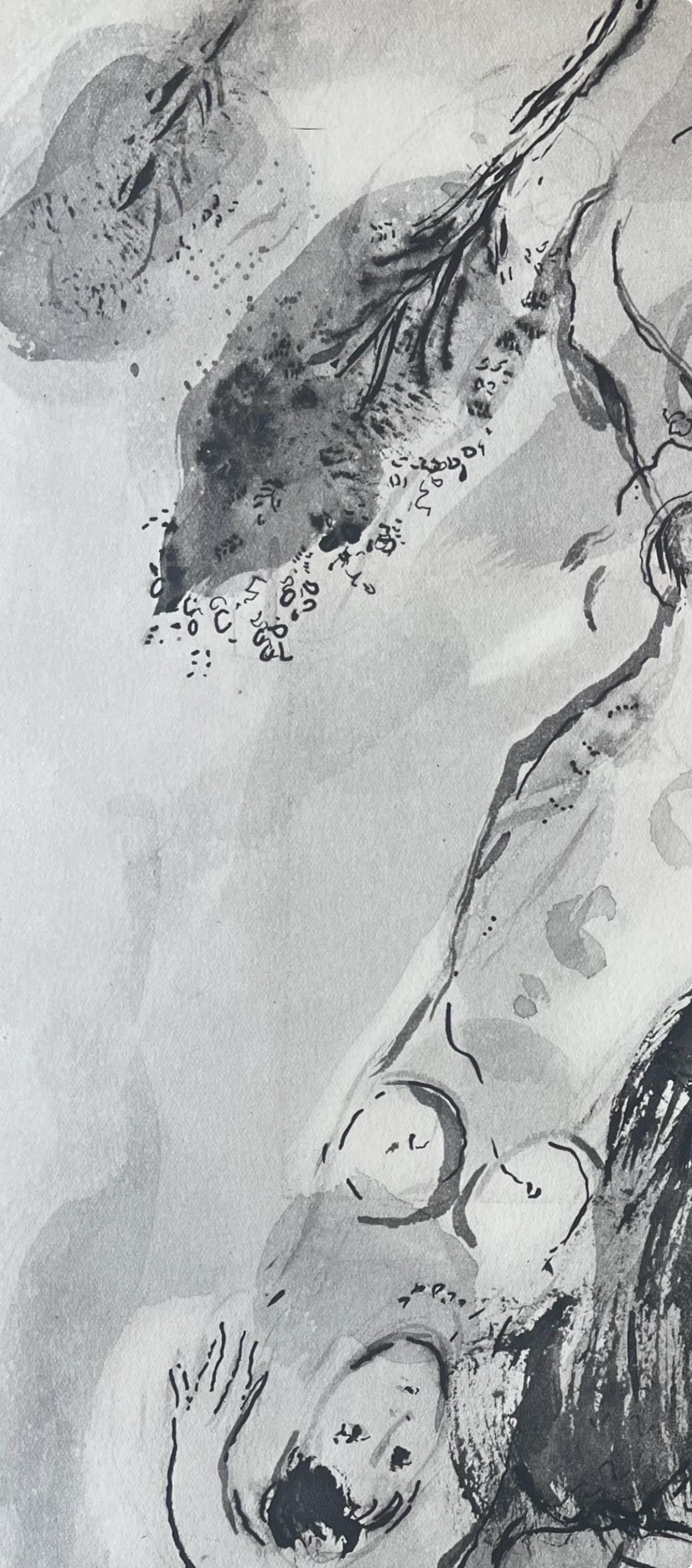 Composition, Contes de Boccace, Verve: Revue Artistique et Littéraire - Gray Figurative Print by Marc Chagall