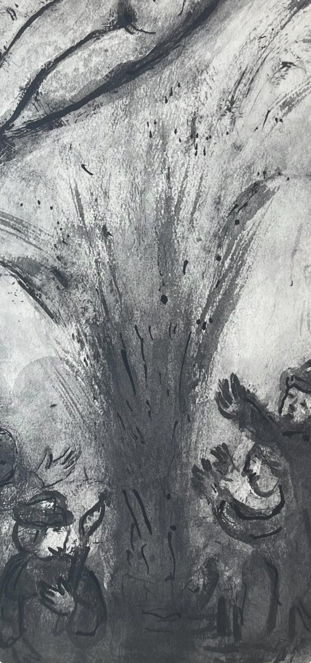 Composition, Contes de Boccace, Verve: Revue Artistique et Littéraire - Gray Figurative Print by Marc Chagall