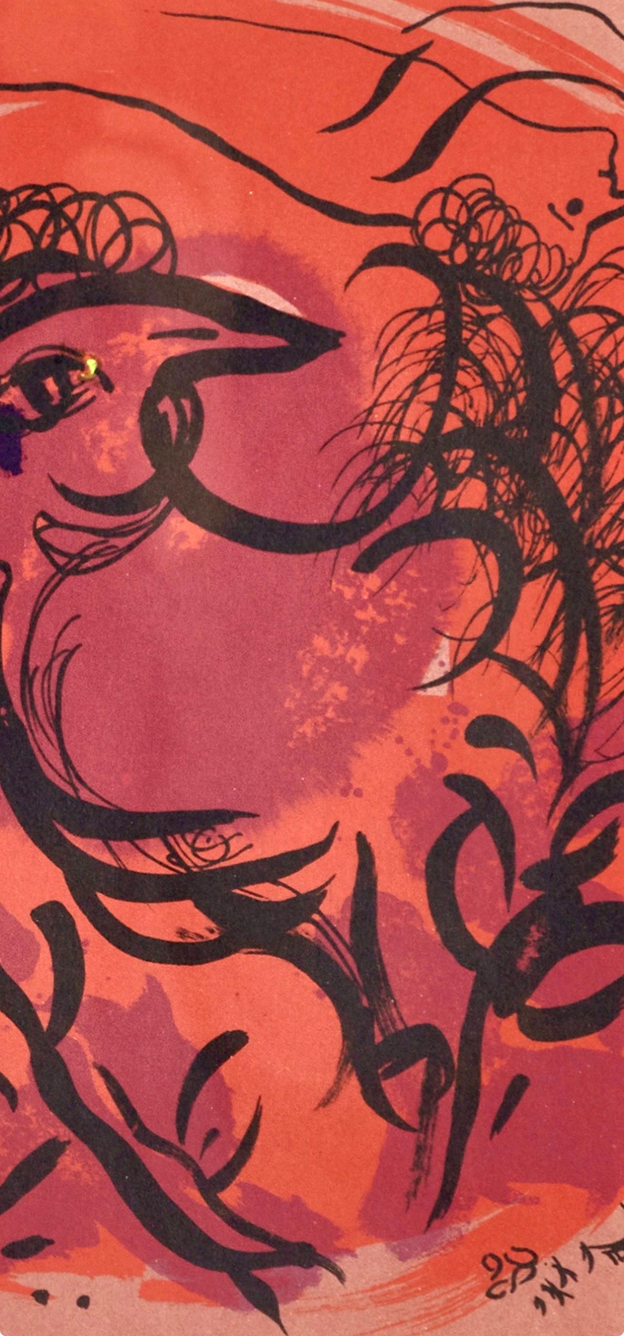 Composición (Cramer 43; Mourlot 391), Las litografías de Chagall - Print Expresionista de Marc Chagall