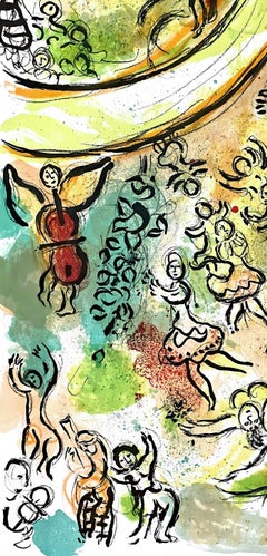 Sans titre (Cramer 61; Mourlot 434), Le plafond de l'Opéra