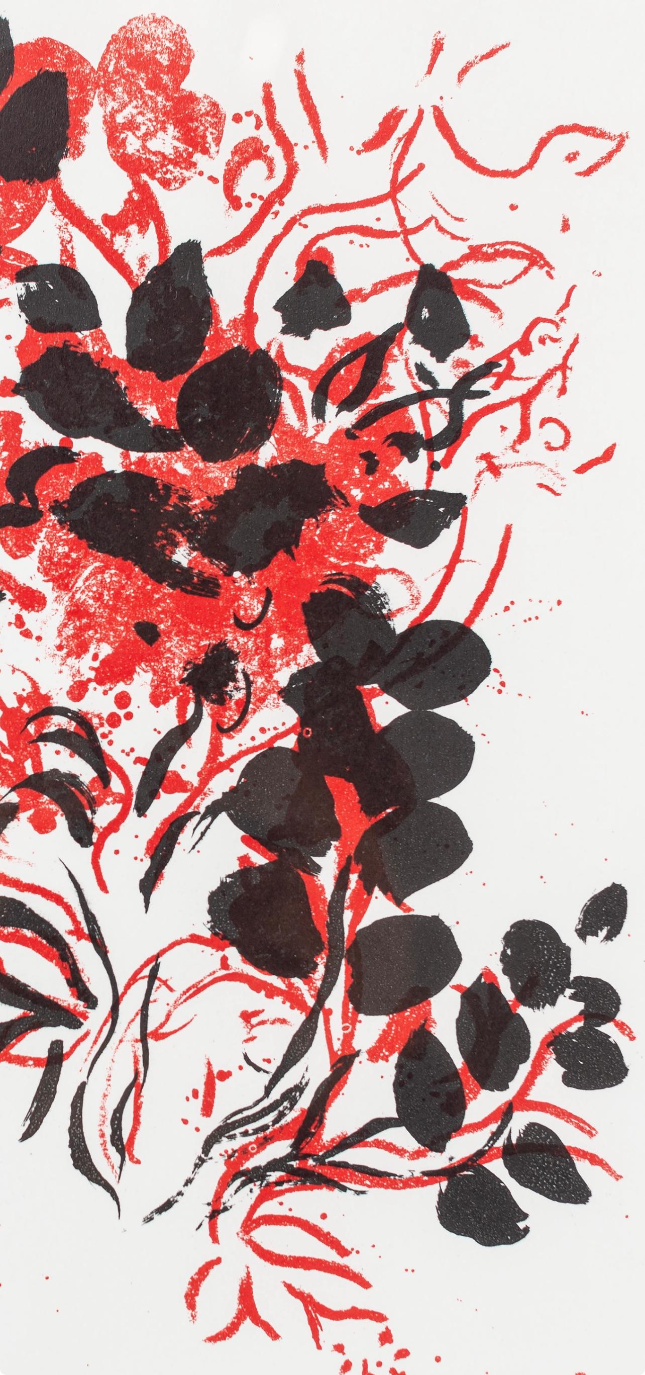 Composizione (Cramer 77; Mourlot 557), Le litografie di Chagall - Print Espressionista di Marc Chagall