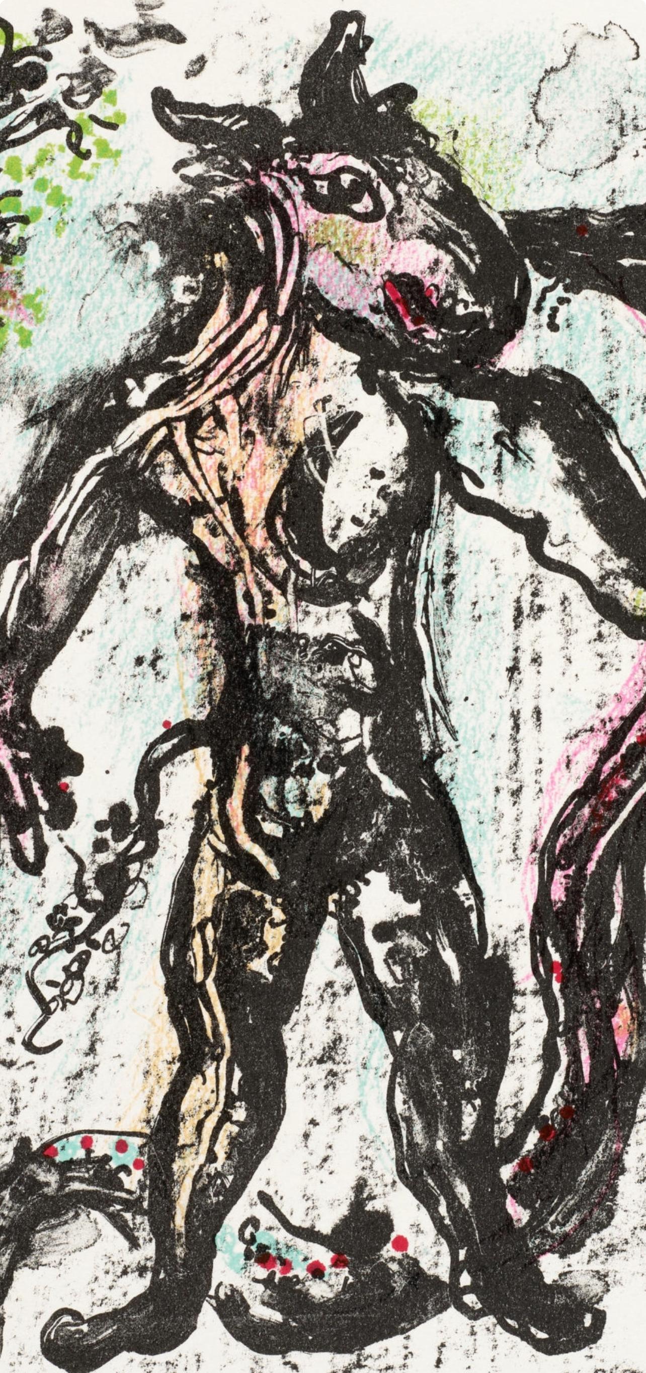 Composition (Mourlot 668-677), La Féerie et Le Royaume, Marc Chagall For Sale 1