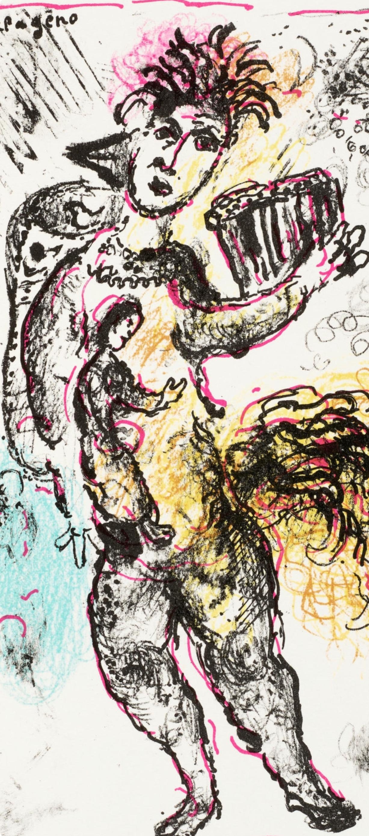 Composition (Mourlot 668-677), La Féerie et Le Royaume, Marc Chagall For Sale 1