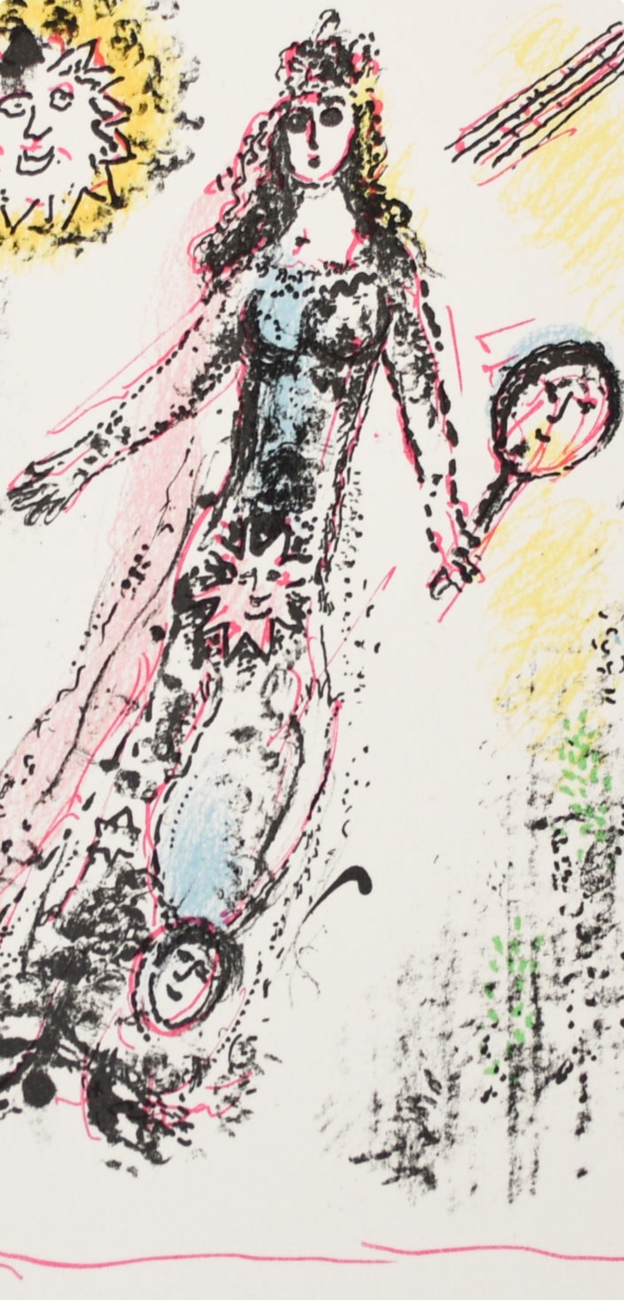 Komposition (Mourlot 668-677), La Féerie et Le Royaume, Marc Chagall im Angebot 1