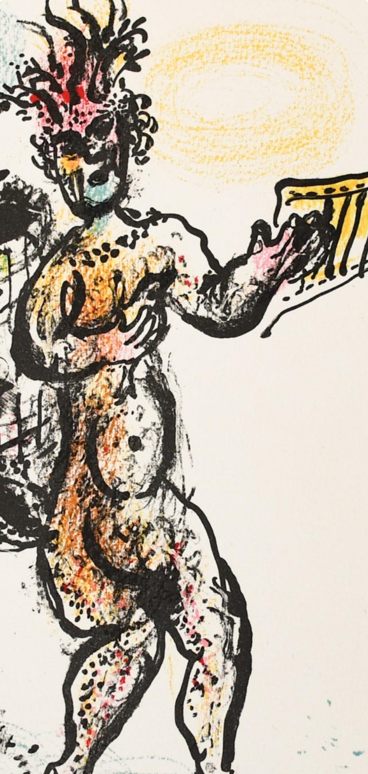 Composition (Mourlot 668-677), La Féerie et Le Royaume, Marc Chagall For Sale 1