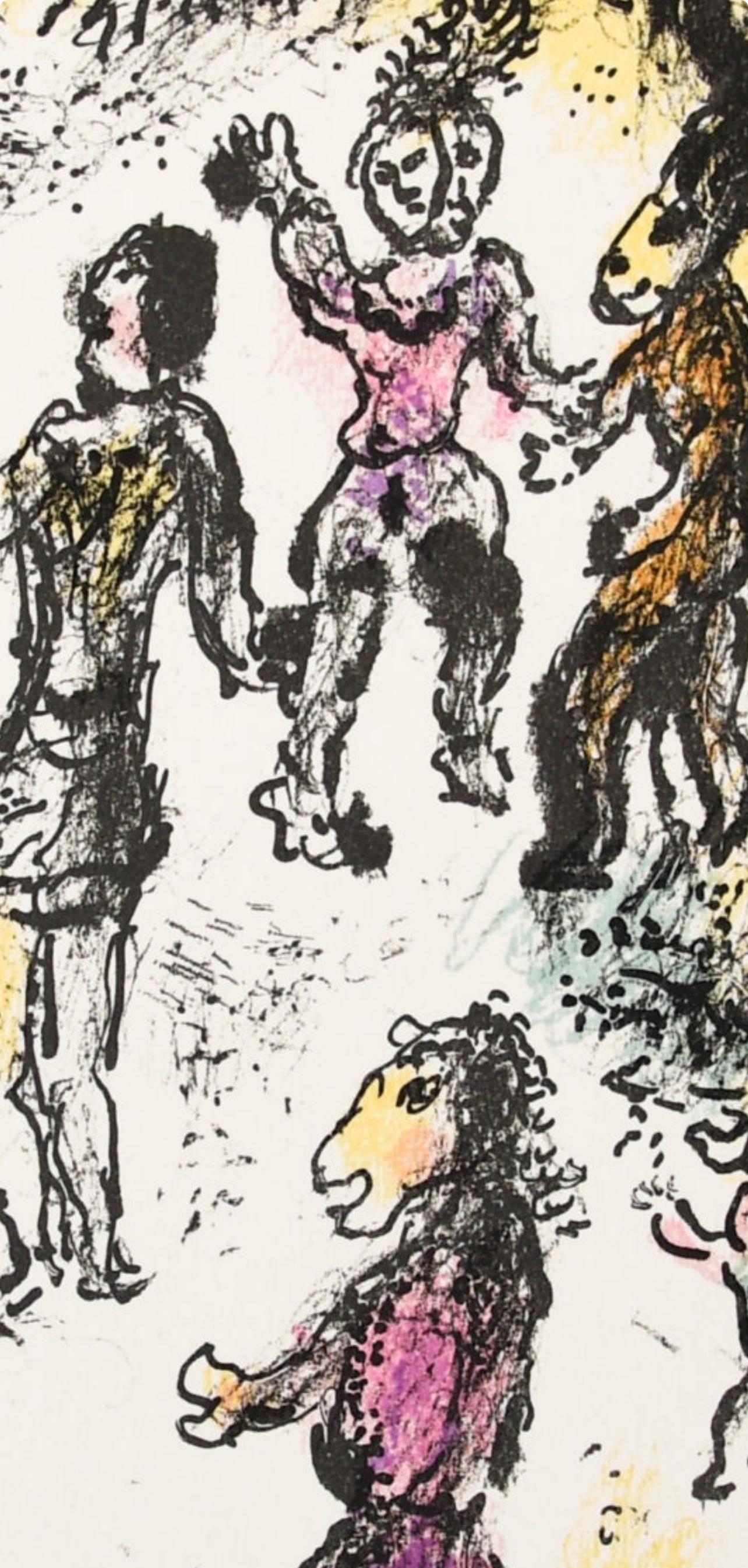 Composition (Mourlot 668-677), La Féerie et Le Royaume, Marc Chagall For Sale 3