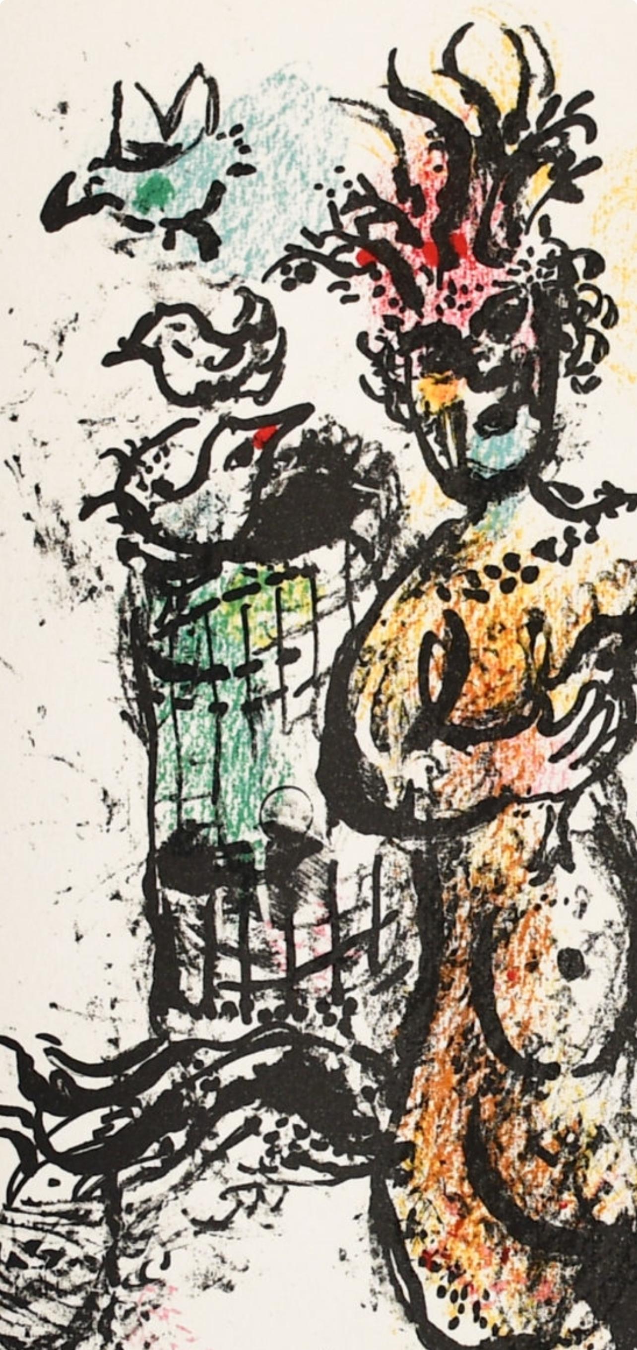 Composition (Mourlot 668-677), La Féerie et Le Royaume, Marc Chagall For Sale 3