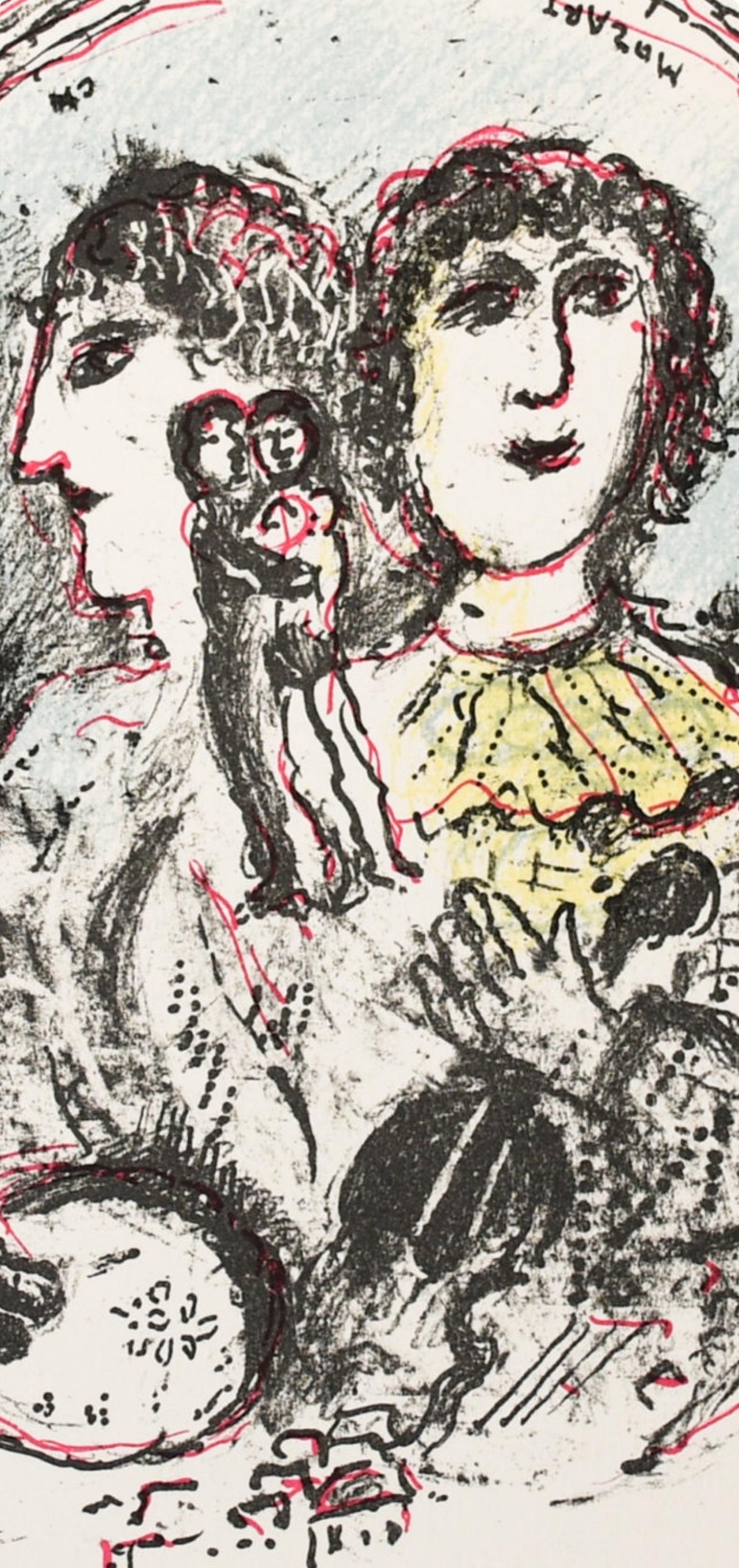 Composizione (Mourlot 668-677), La Féerie et Le Royaume, Marc Chagall in vendita 3