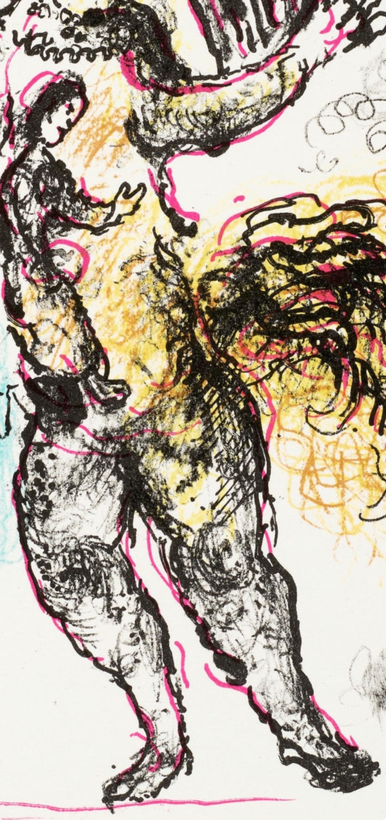 Composition (Mourlot 668-677), La Féerie et Le Royaume, Marc Chagall For Sale 4