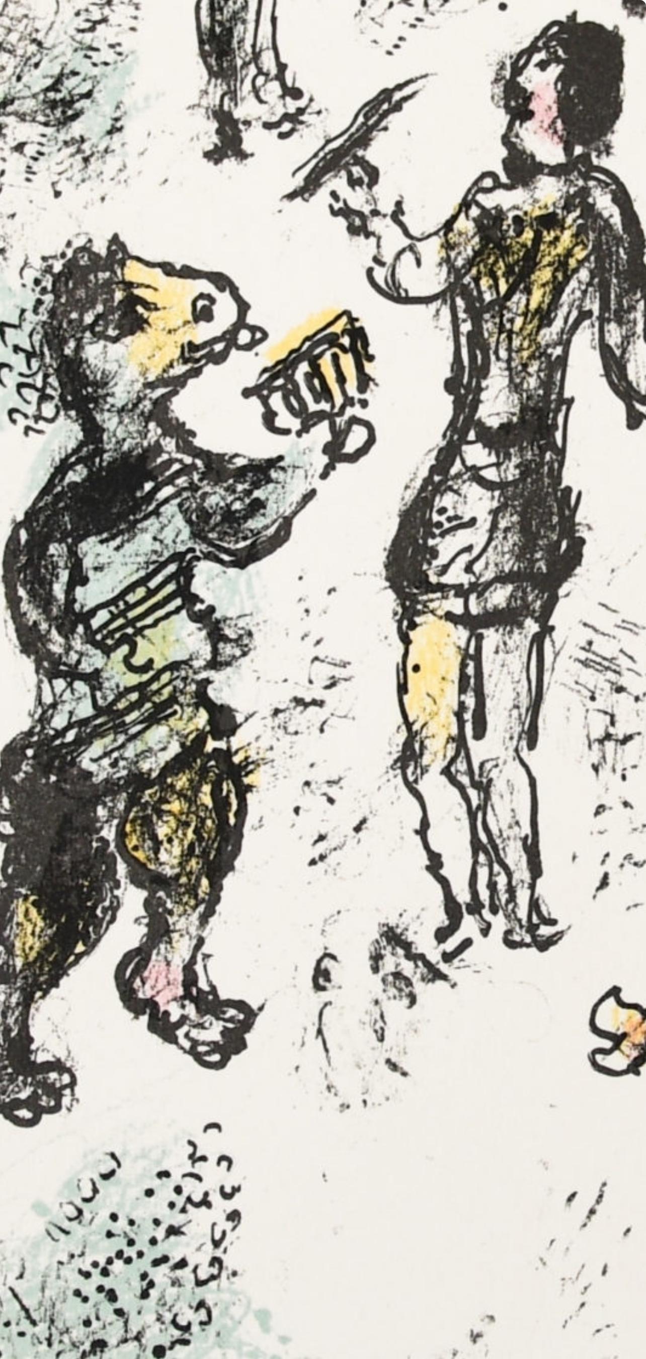 Composition (Mourlot 668-677), La Féerie et Le Royaume, Marc Chagall For Sale 4