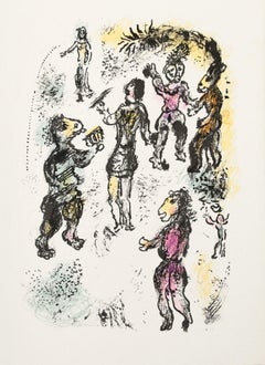 Composition (Mourlot 668-677), La Féerie et Le Royaume, Marc Chagall