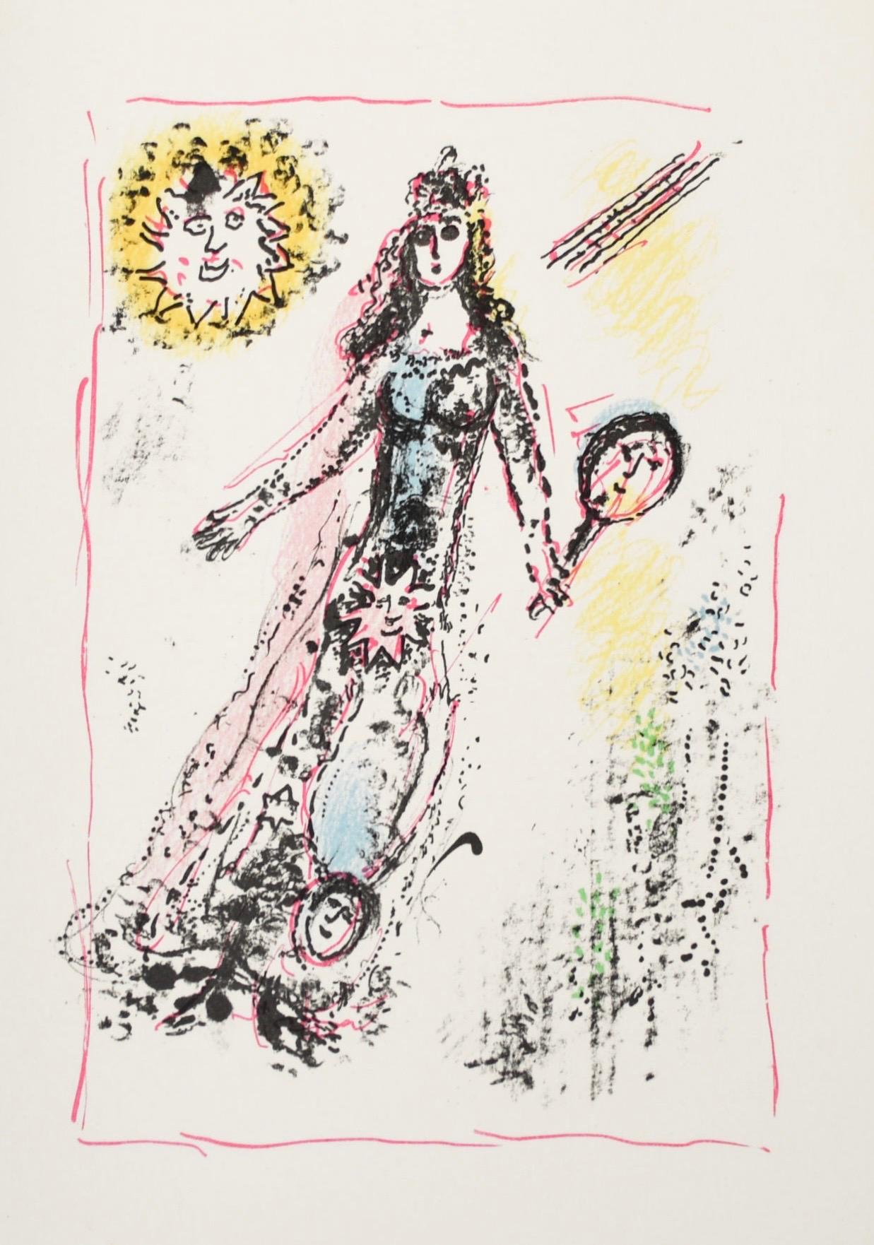 Komposition (Mourlot 668-677), La Féerie et Le Royaume, Marc Chagall